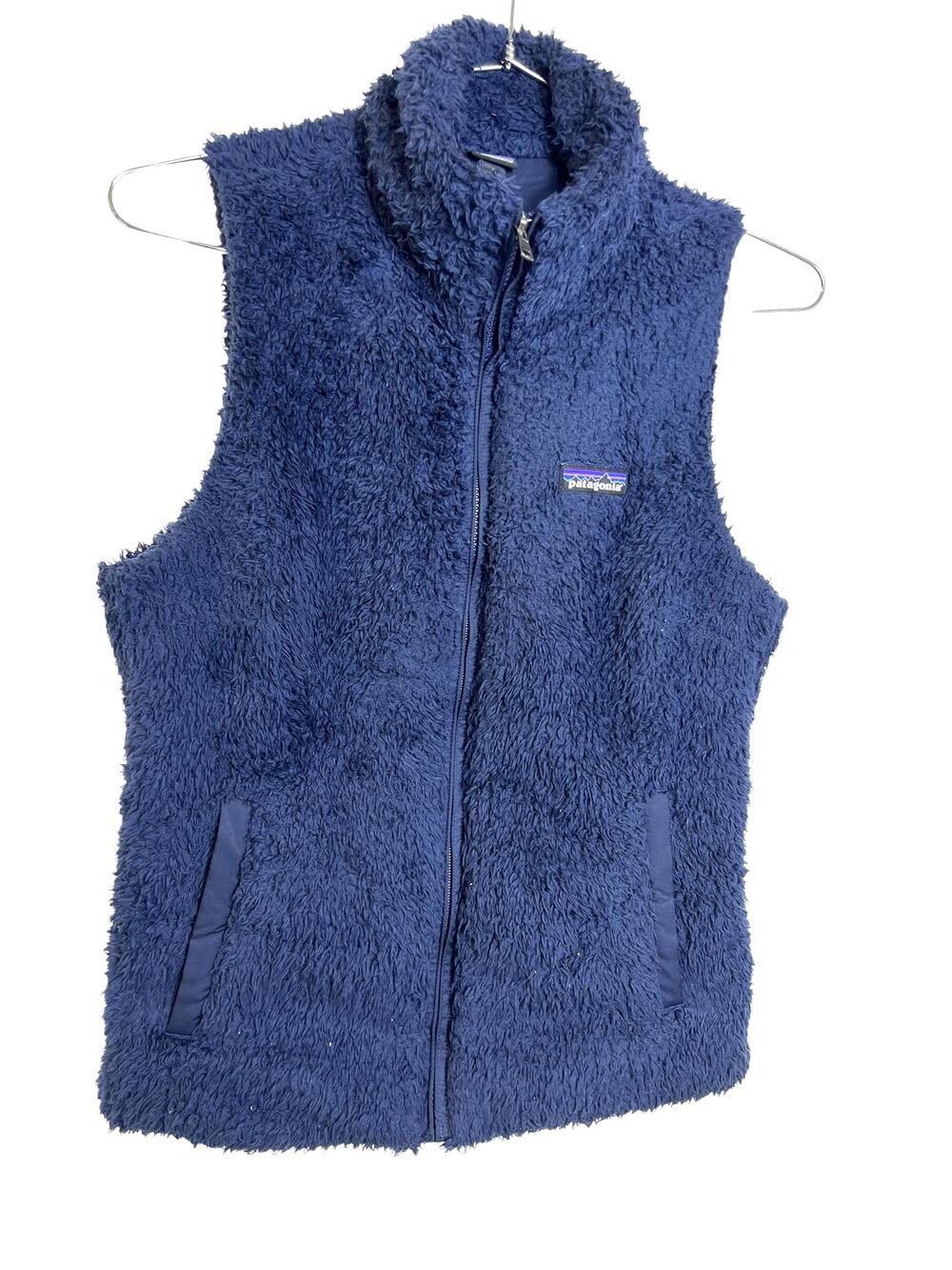 Patagonia Vest Womens Medium Retro Pile Fleece Full Zip 25216FA16